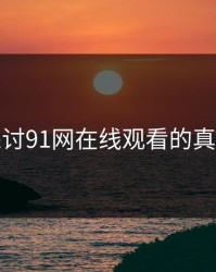 深入探讨91网在线观看的真实挑战