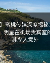【震惊】蜜桃传媒深度揭秘：八卦风波背后，明星在机场贵宾室的角色极其令人意外